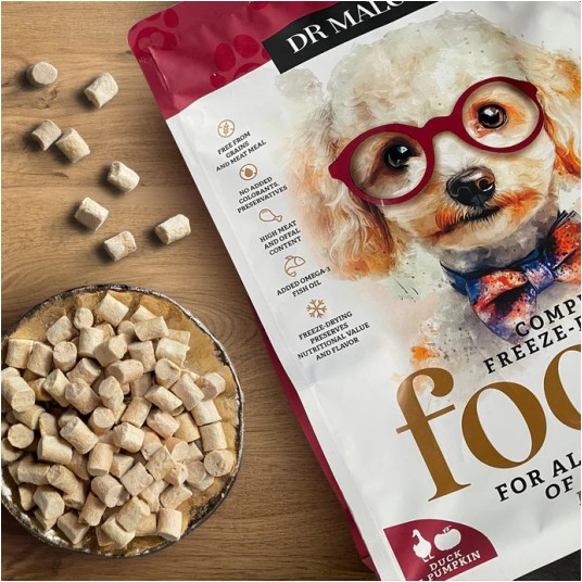 Kaczka z dynią 1000G-PIES KARMA- Adult Dog liofilizowana karma pełnoporcjowa