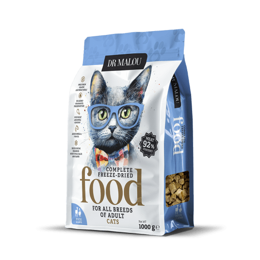 Kaczka z jagnięciną 1000g -KOT KARMA- Adult Cats liofilizowana karma pełnoporcjowa -zdjęcie numer 9