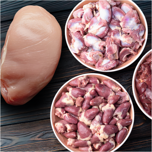 Kurczak z kurzymi sercami 1000G -KOT KARMA- Adult Cats liofilizowana karma pełnoporcjowa