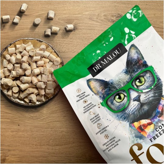 Kurczak z łososiem 10g-KOT- Adult Cats liofilizowana karma pełnoporcjowa