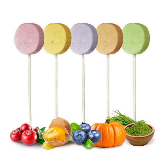 Lizaki liofilizowane mięsne dla kotów - mix smaków 25g ( 15 szt )