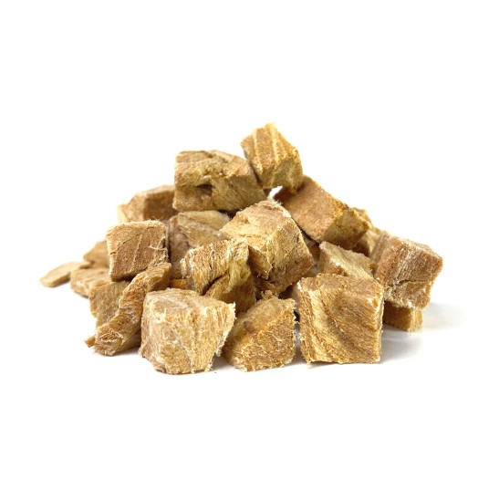 Przysmaki dla kotów mięsne kostki, 100% liofilizowanego mięsa łososia 50g