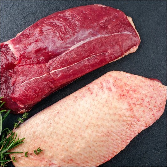 Przysmaki dla kotów mięsne kostki 100% liofilizowanej piersi z kaczki 50g