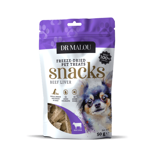 Przysmaki dla psów 100% liofilizowana wątroba wołowa 50g