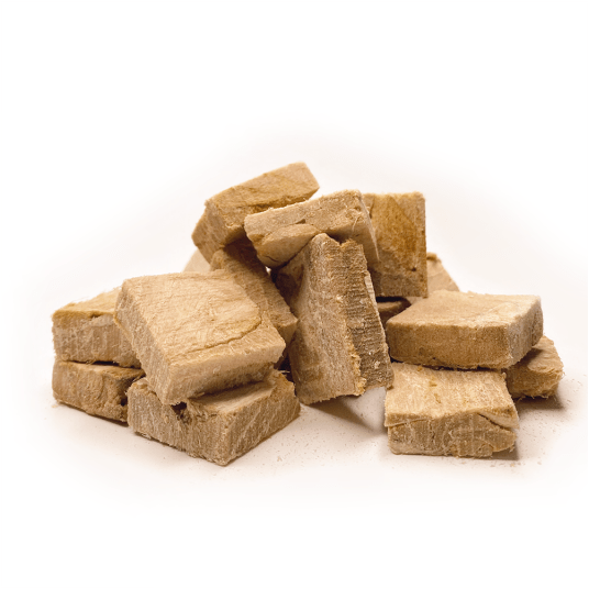 Przysmaki dla psów mięsne kostki, 100% liofilizowanego mięsa łososia 50g