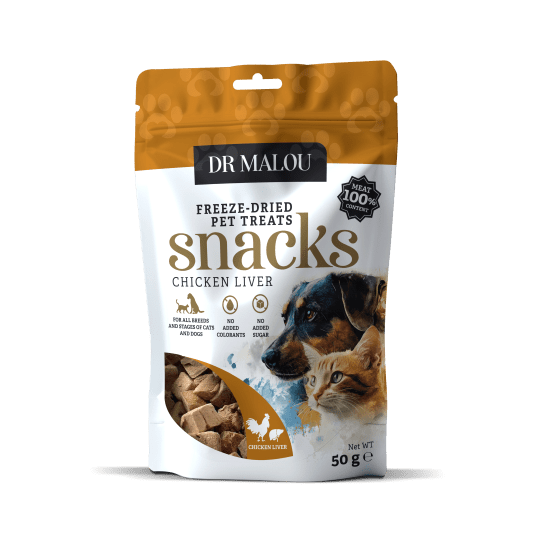 Wątroba kurza liofilizowana dla psów i kotów 50g