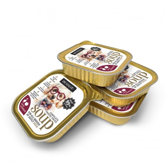 Zupka kaczka z dynią 10 szt.- pełnoporcjowa karma dla psów -zdjęcie numer 8