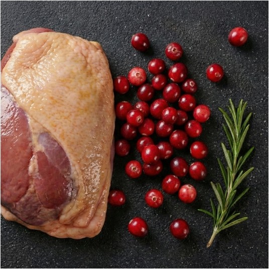 Zupka kaczka z żurawiną 10 szt.- pełnoporcjowa karma dla psa -zdjęcie numer 7