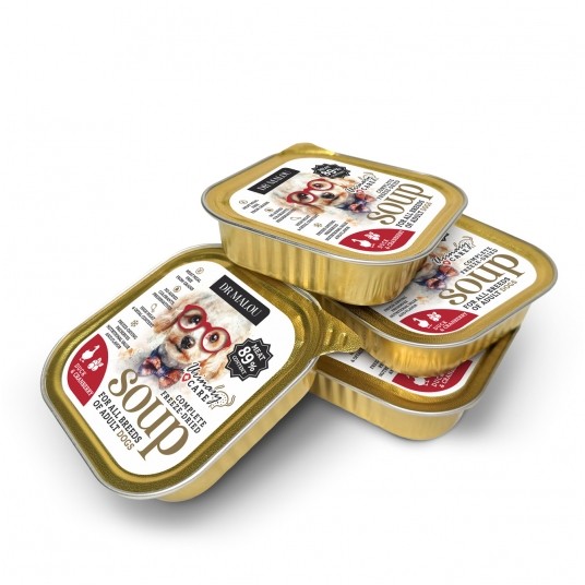 Zupka kaczka z żurawiną 10 szt.- pełnoporcjowa karma dla psa -zdjęcie numer 9