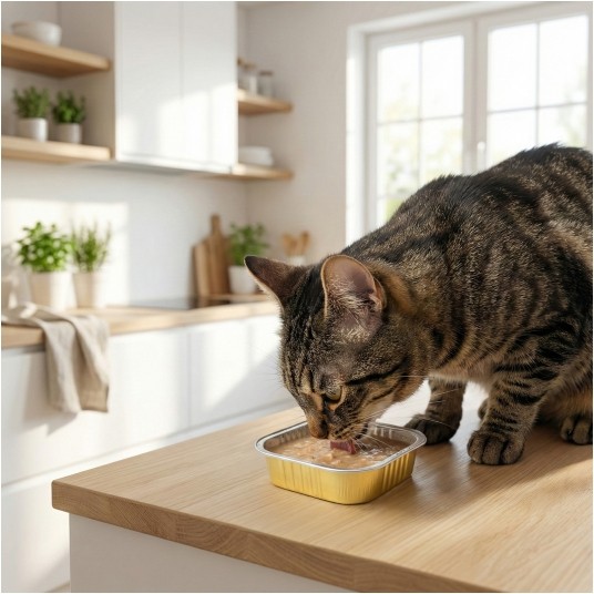 Zupka kurczak z trawą jęczmienną 10 szt. - pełnoporcjowa karma dla kotów -zdjęcie numer 3