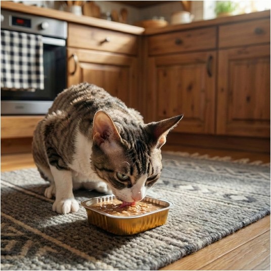 Zupka kurczak z żurawiną 10 szt. - pełnoporcjowa karma dla kotów -zdjęcie numer 3