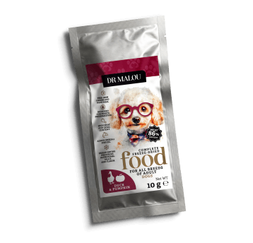 Kaczka z dynią 10g-PIES- Adult Dog liofilizowana karma pełnoporcjowa