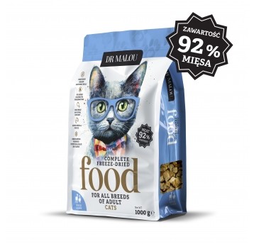 Kaczka z jagnięciną 1000g -KOT KARMA- Adult Cats liofilizowana karma pełnoporcjowa