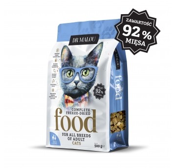 Kaczka z jagnięciną 500g- KOT KARMA- Adult Cats liofilizowana karma pełnoporcjowa